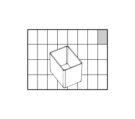 ESD drawer inserts A9-1 Artn A9-1 ESD